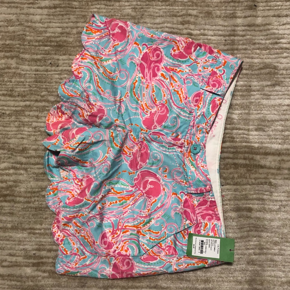 Lilly Pulitzer Buttercup Shorts Size 8